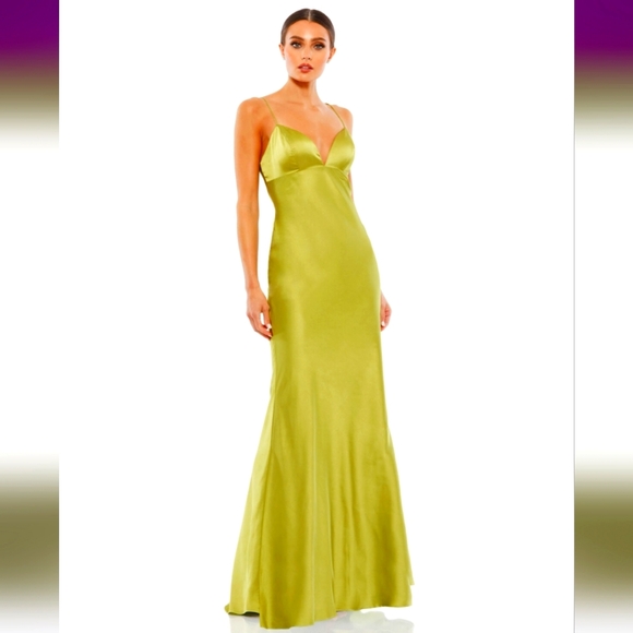 Mac Duggal Dresses & Skirts - Leena for Mac Duggal 26579 Spaghetti Straps Slip Dress